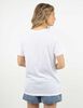 Polera Con Estampado Manga Corta Mujer Icono