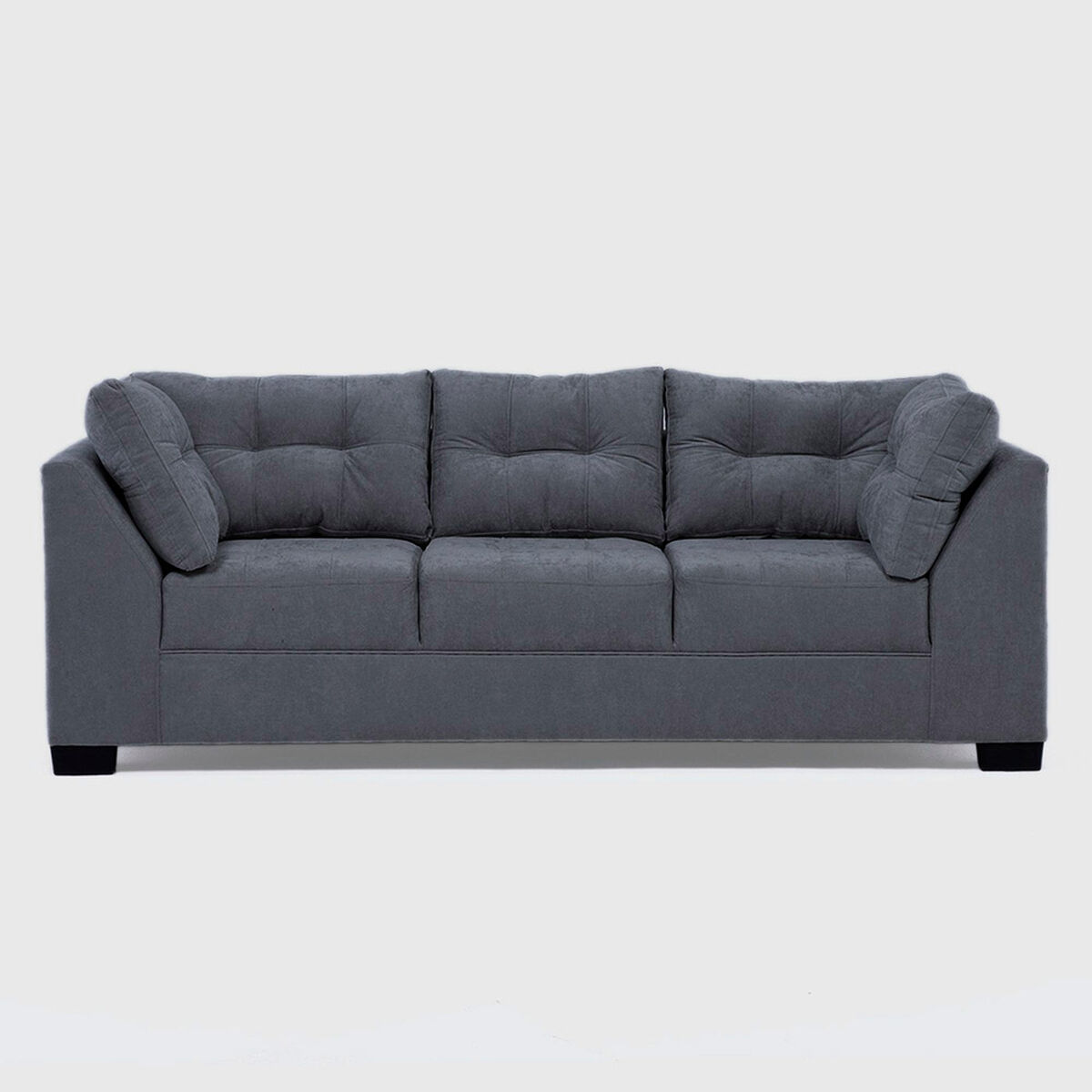 Sof&aacute; Muebles MPR Edimburgo 3 Cuerpos Gris Oscuro