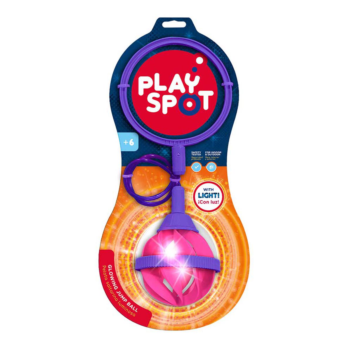 Pelota de Salto Brillante Playspot