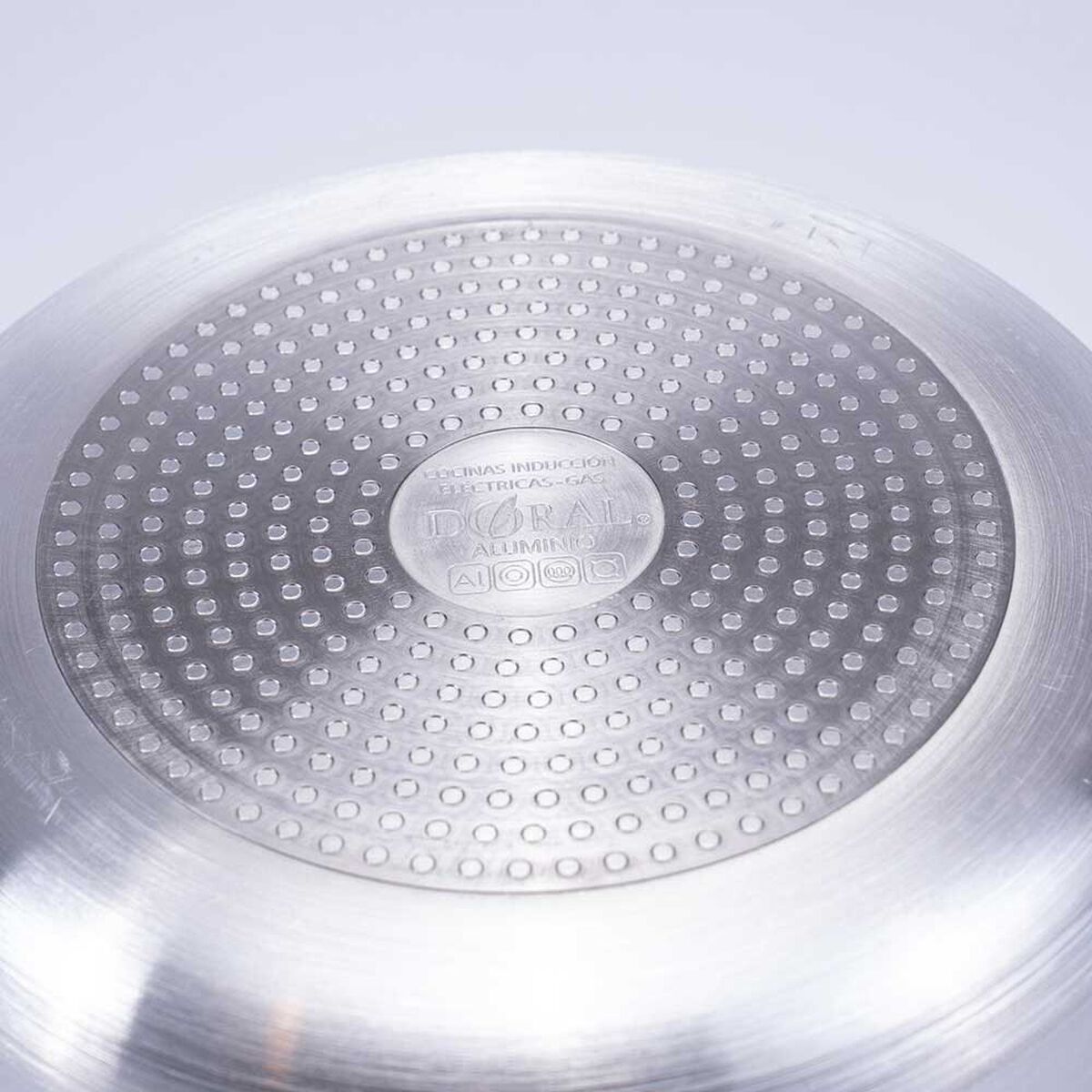 Olla a Presi&oacute;n Doral Inducci&oacute;n 6 Lt Plata