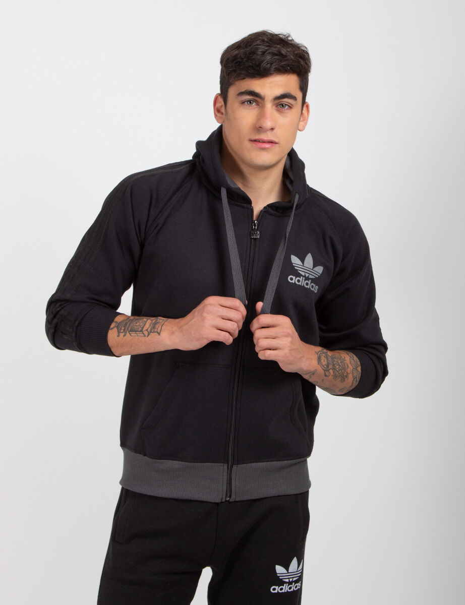 Polerón de Algodón Deportivo Hombre Adidas