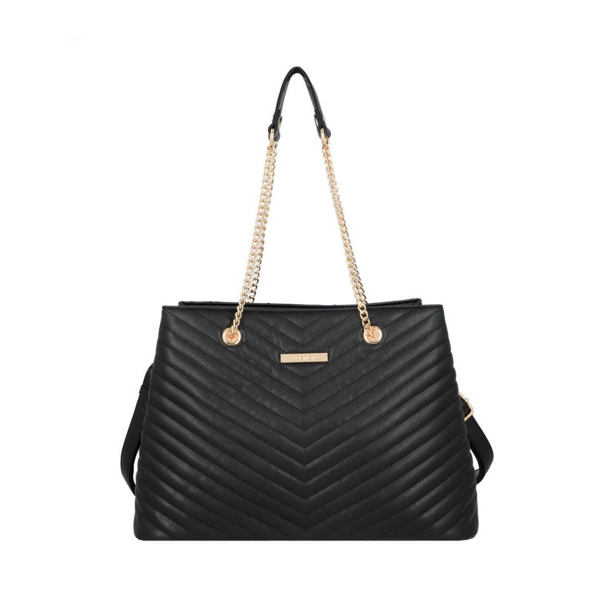 Cartera de hombro Secret Versalles FW25 L Negro
