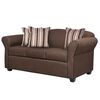 Juego de Living Innovamuebles Ducal Sofá 3 Cuerpos + Dos Sillones 1 Cuerpo Chocolate
