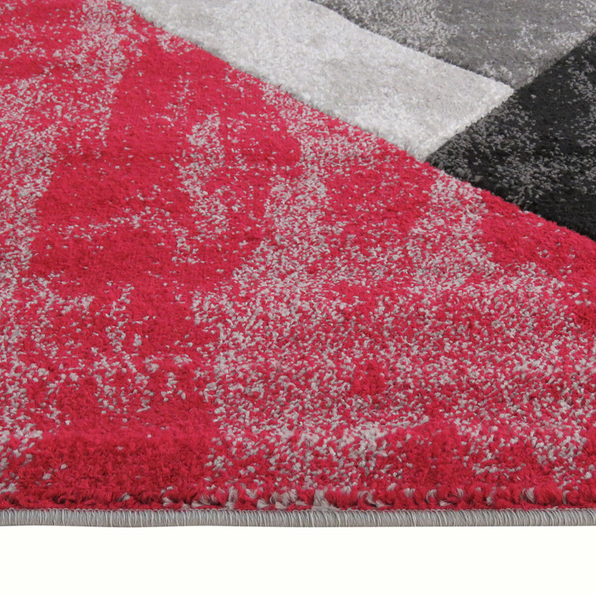 Bajada de Cama Idetex Carved Rojo 80 x 120 cm