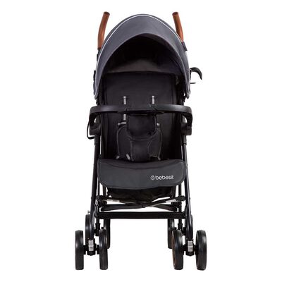 Imagen 2 del producto Coche Paragua Bebe Magic Ride Fiesta Gris Bebesit