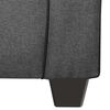 Sofá Innovamuebles Ducal Tela 3 Cuerpos Gris Oscuro