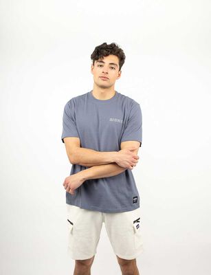 Imagen 1 del producto Polera Con Estampado Maga Corta Hombre Icono Azul, Beige, Blanco, Gris, Negro