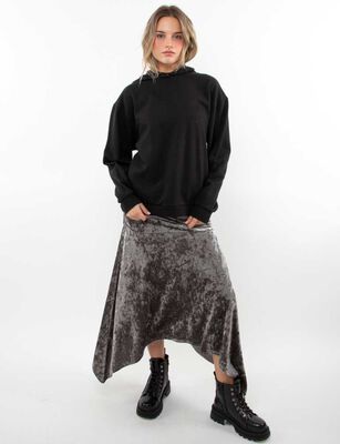 Imagen 2 del producto Polerón Oversized Mujer Icono Marengo, Rosado