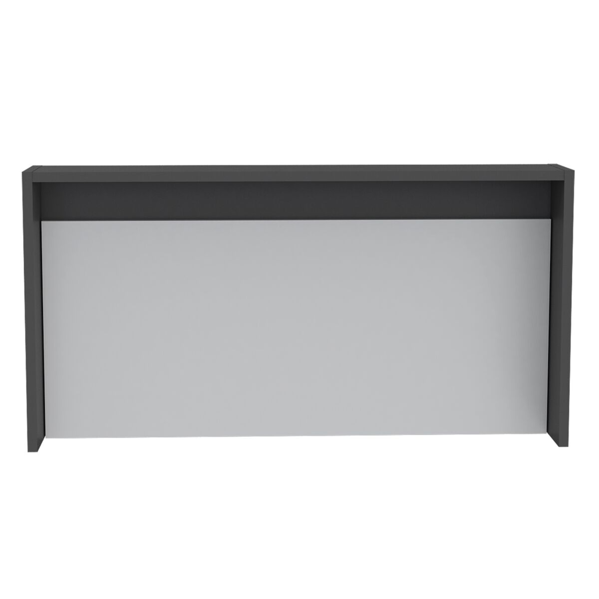 Escritorio Plegable TuHome Wall Plomo/Blanco