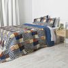 Quilt Microfibra Estampado Mashini 2 Plazas Rodano