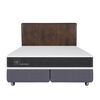 Box Spring CIC Base Dividida King New Ortopedic + Respaldo Baker