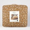 Plumón Estampado Sherpa SoHome 1,5 Plazas India Ocre