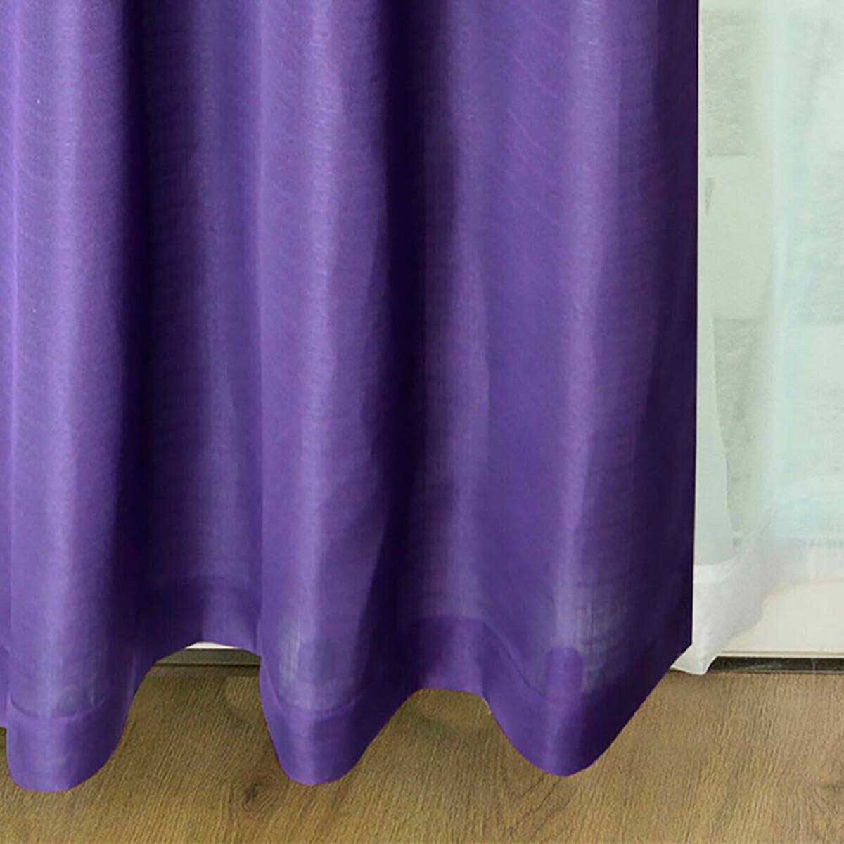 Combo Cortinas Doral Tabatha 220 x 140 cm Morado