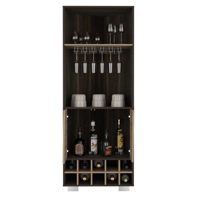 Imagen 2 del producto Bar Esquinero TuHome Fraktal 2 Puertas Habano Miel