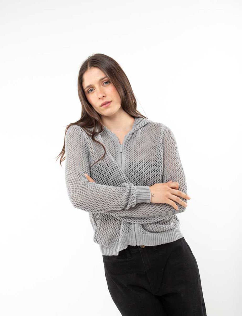 Polerón Crochet Mujer Icono