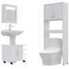 Mueble Lavamanos + Botiquín + Mueble Optimizador Tuhome