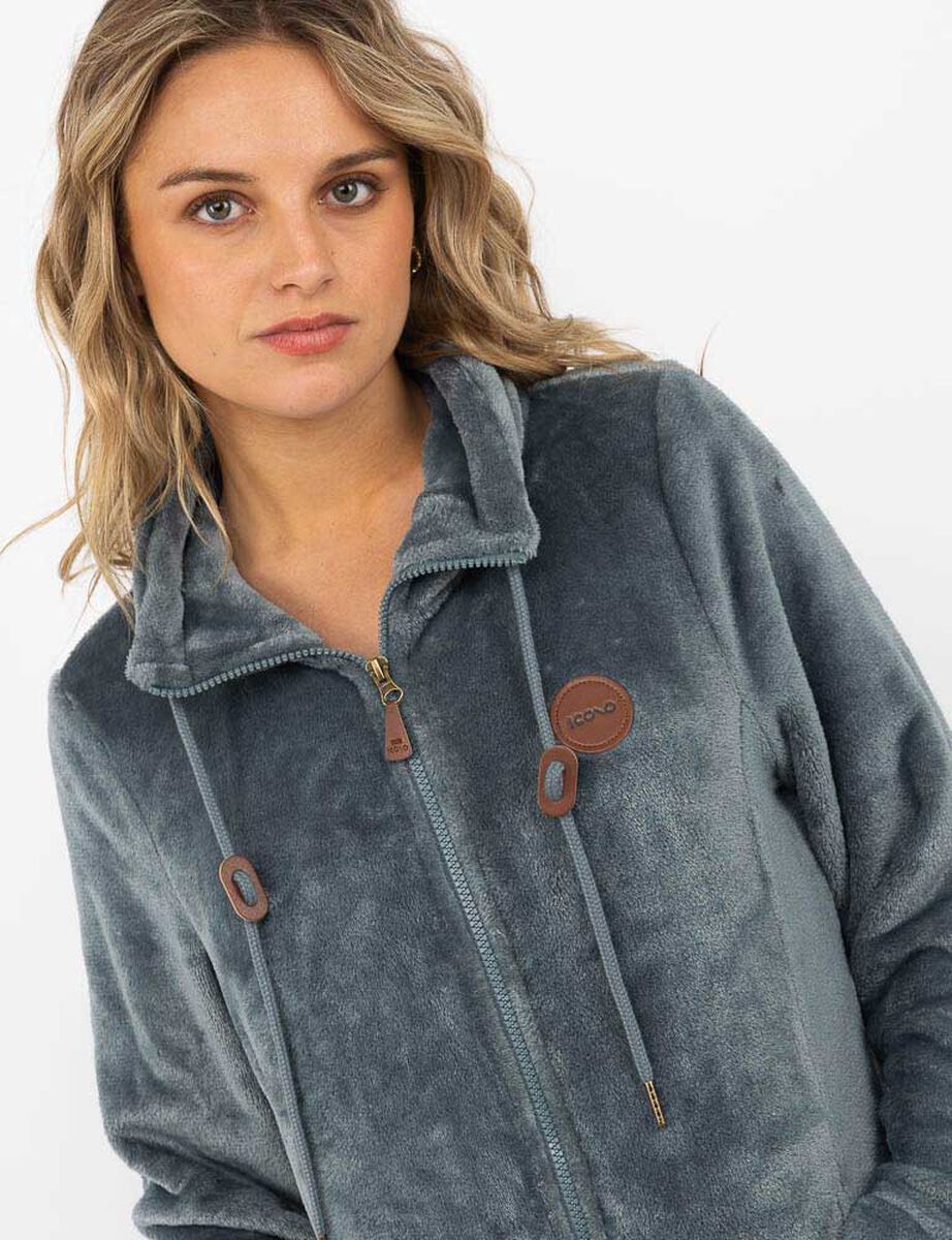 Poler&oacute;n Peludo Mujer Icono