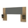 Respaldo Jdo & Design 1,5 a 2 Plazas Tokio Grafito