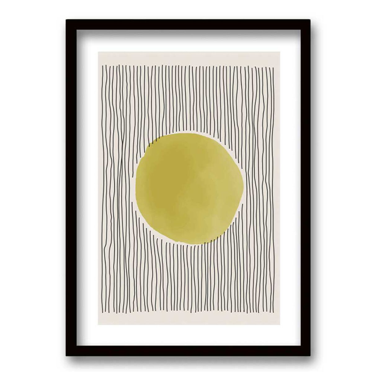 Cuadro Decorativo Retela Yellow III 50 x 35 cm