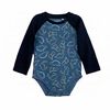 Pack 2 Body Beb&eacute; de Algod&oacute;n Chess Baby