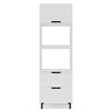 Despensa de Cocina delta Vekkahome 2 Puertas 1 Cajon Blanca