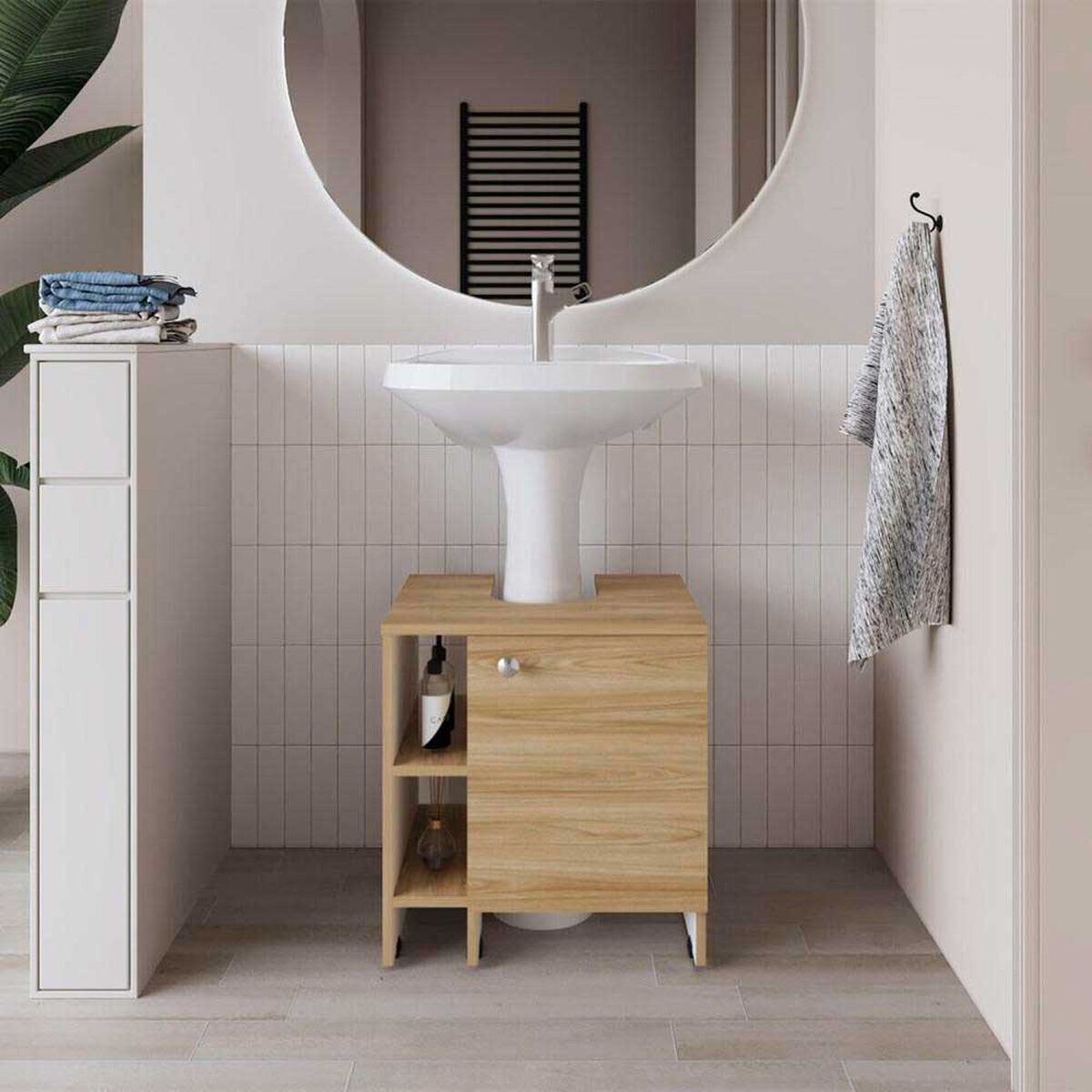 Mueble De Ba&ntilde;o TuHome Basic Fresno Europeo