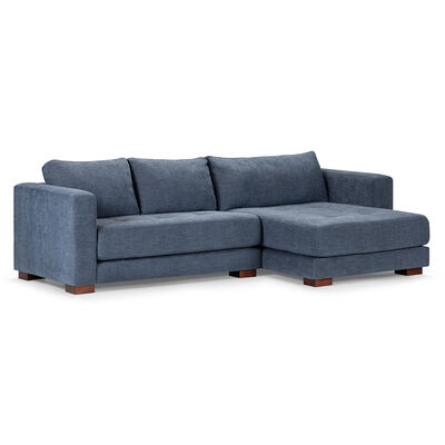 Imagen 1 del producto Sofá Seccional Derecho Rosen Copeland 3 Cuerpos Indigo