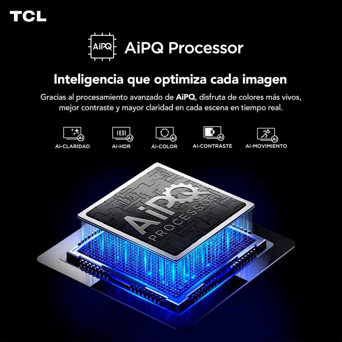 Smart TV QLED 43" TCL 4K UHD Google TV T6C