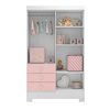 Closet Di Poretti Design Ciranda 3 Cajones 4 Puertas Rosado Nude
