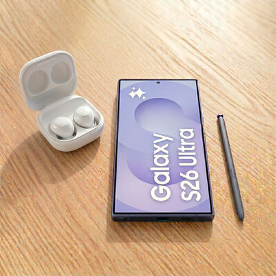 Combo Samsung Galaxy S26 Ultra 256GB 6.9" Violeta + Aud&iacute;fonos Bluetooth Samsung Galaxy Buds Core Blanco
