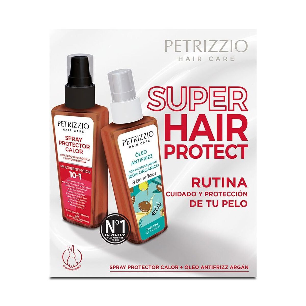 Set Super Hair Protect Óleo + Protector de Calor Petrizzio