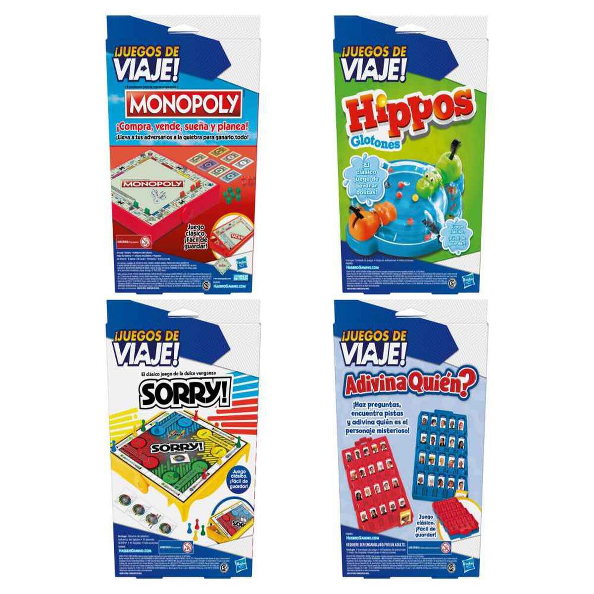 Juego de Mesa Hasbro Grab and Go Surtido