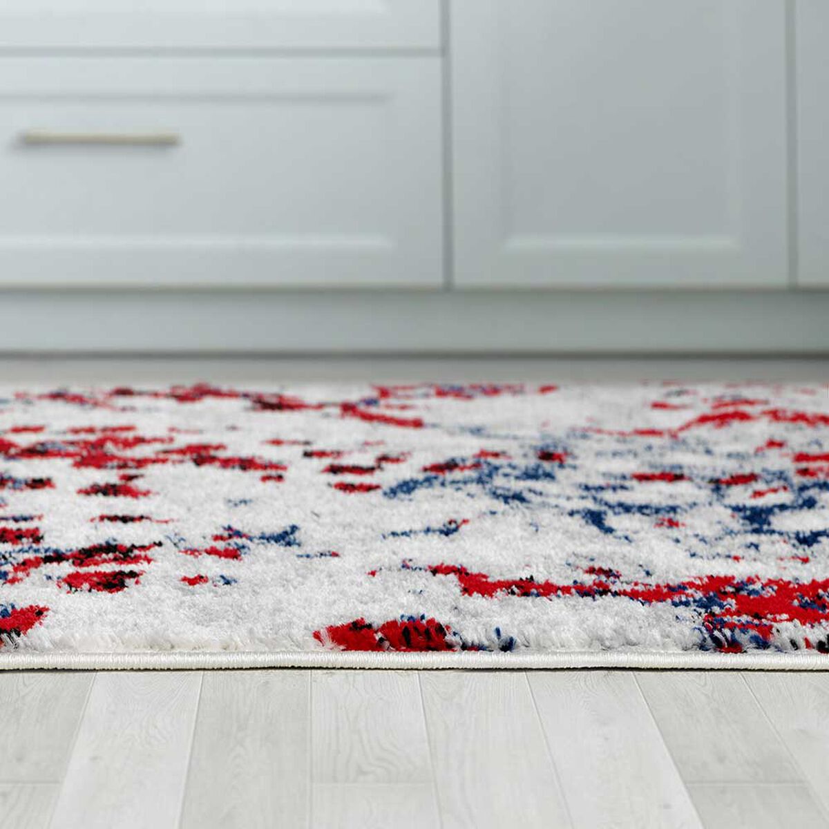 Alfombra de Pasillo Modalfo Florida Rojo 70 x 230 cm