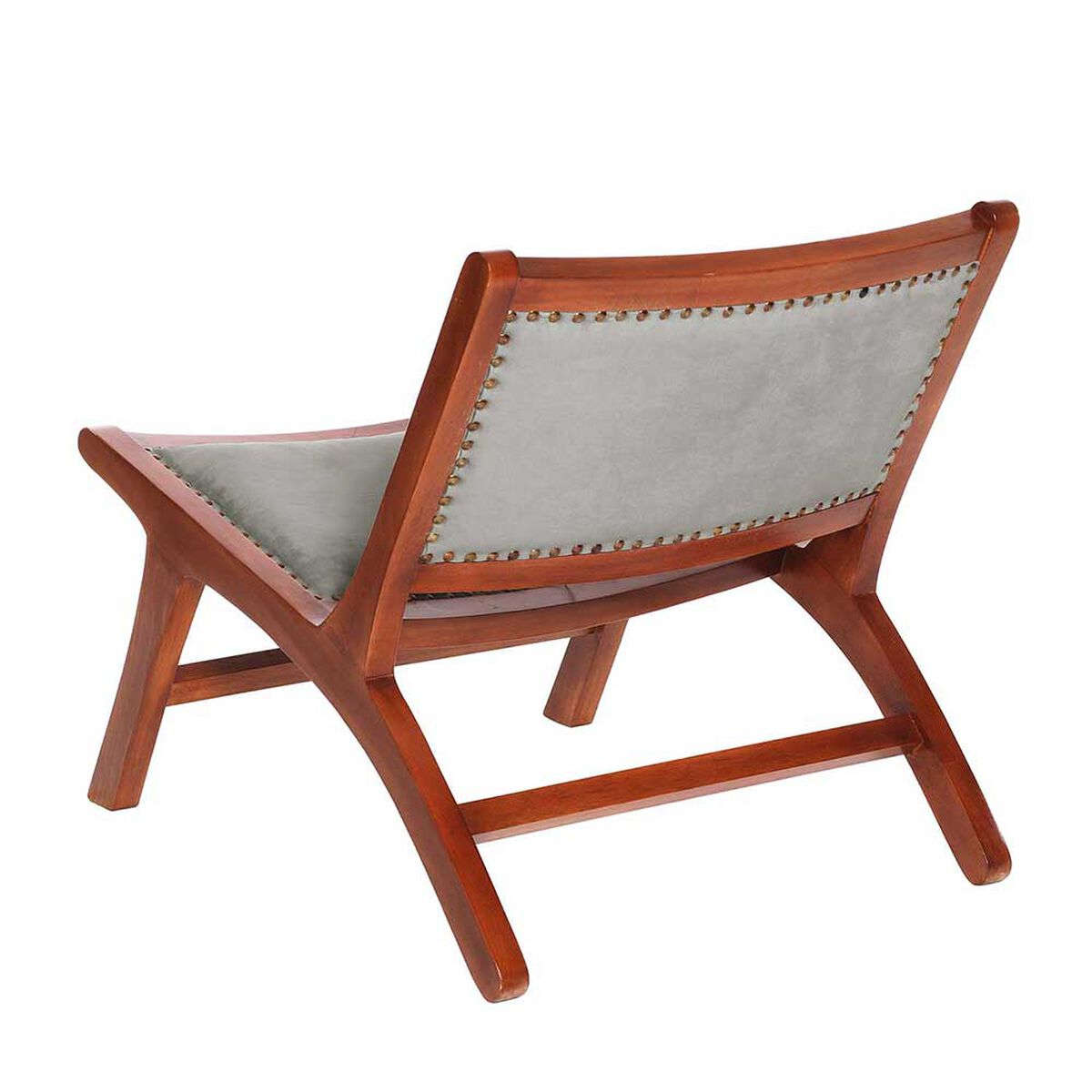 Sitial Latam Home Hannover Tela Velvet 1 Cuerpo Gris
