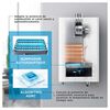 Calefont Gas Licuado Midea MGWH13-26EQPCLW-GL Tiro Forzado 13 lts.