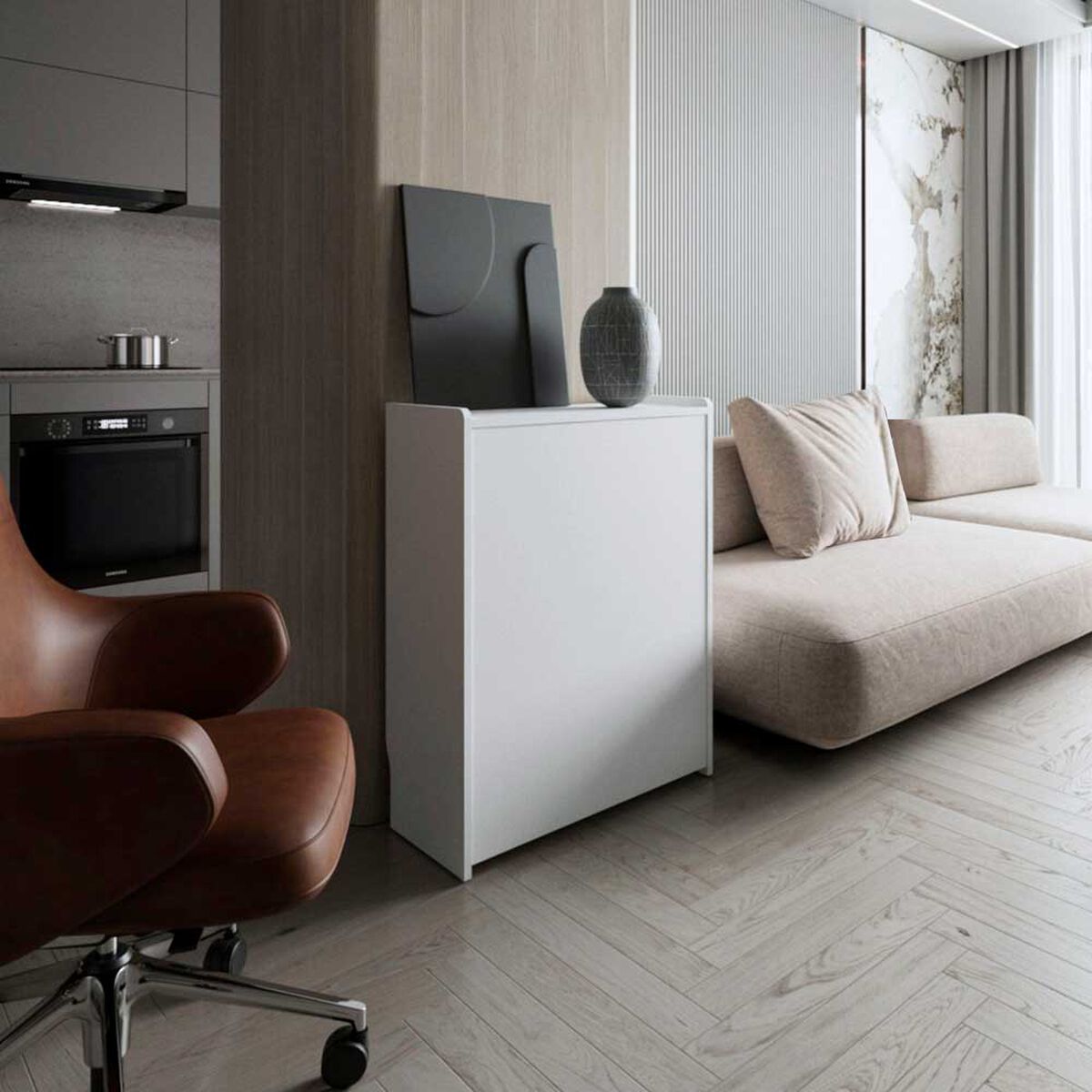 Escritorio Plegable Tuhome Lesli Blanco&nbsp;