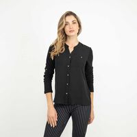 Blusa Manga Larga Mujer Zibel Negro