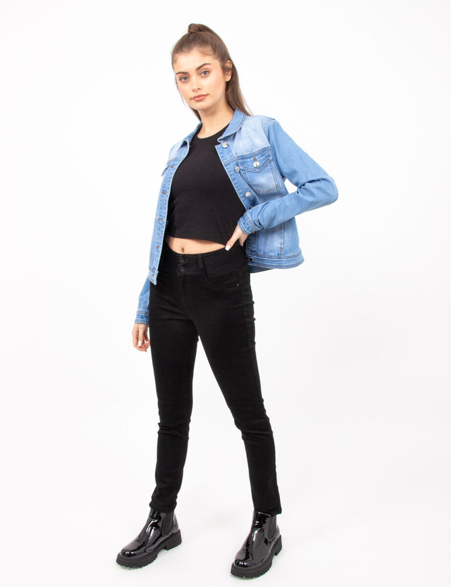 Chaqueta de Mezclilla Mujer Icono