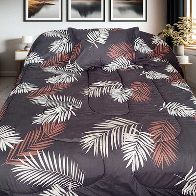 Plumón Sherpa Estampado Illusions 1,5 Plazas Nadine