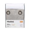 Set de Cortinas Mashini Pucon 140 x 220 cm Gris