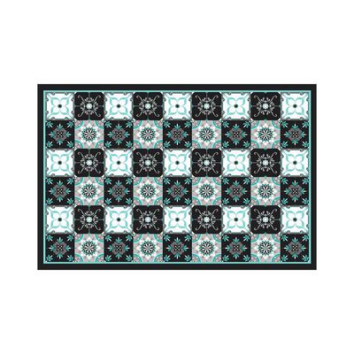 Alfombra Davanti Baldosa Clásica Azul 70 x100 Baldosa Clásica Azul