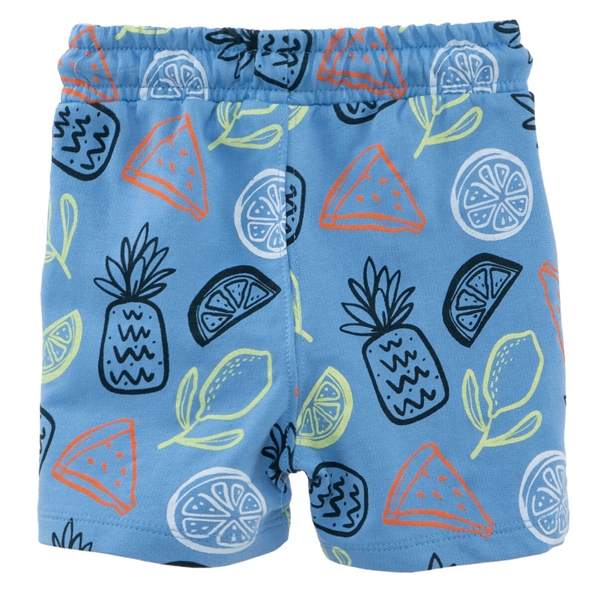 Short Buzo Estampado de Algod&oacute;n Ni&ntilde;o Chess