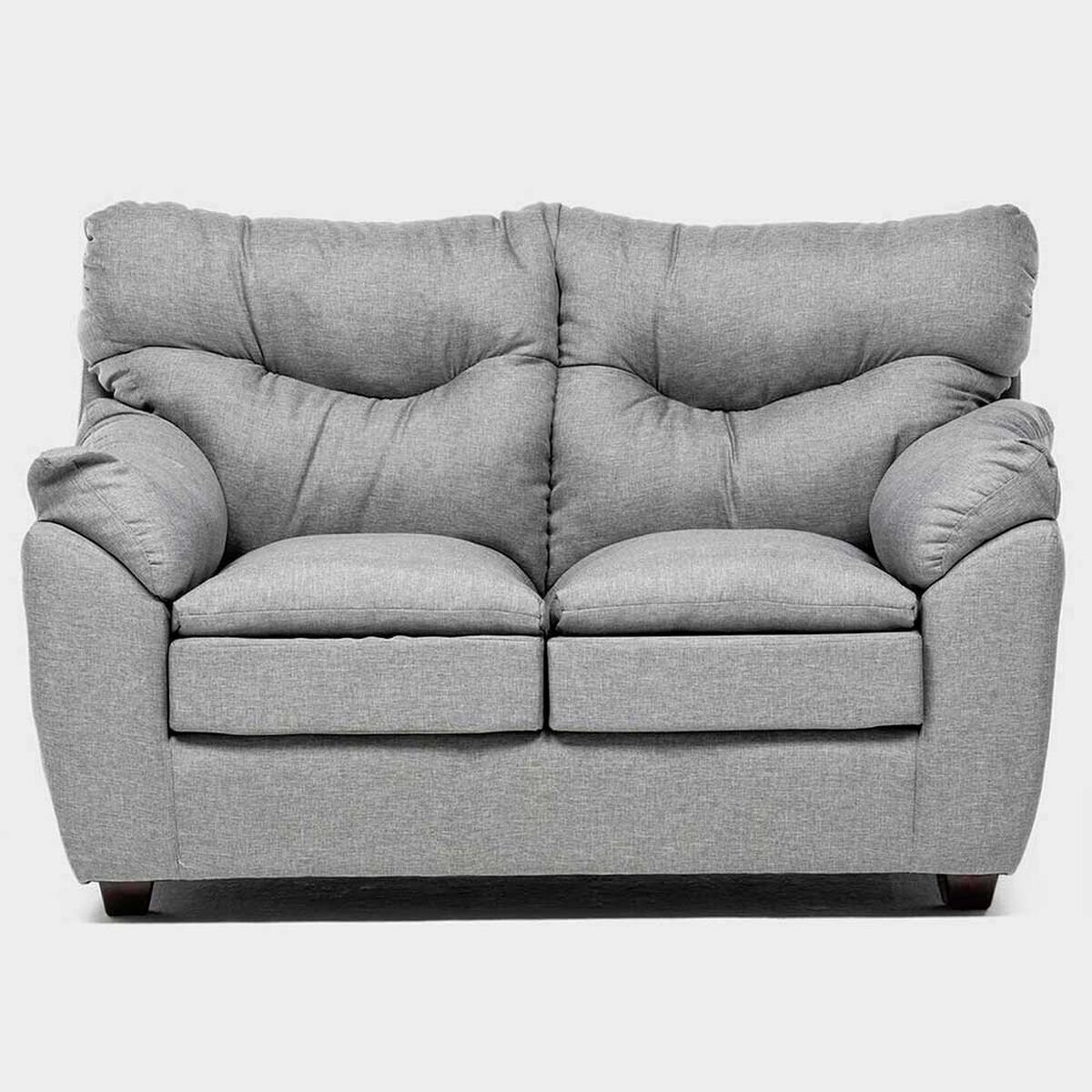 Sof&aacute; Almore Belen 2 Cuerpos Gris