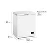 Freezer Horizontal Mademsa M150DI 142 L