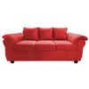 Sofá Muebles MPR Ezeiza 3 Rojo