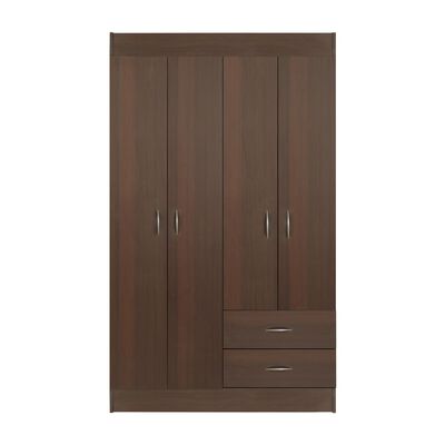 Imagen 2 del producto Closet Stanford 4 Puertas 2 Cajones Chocolate
