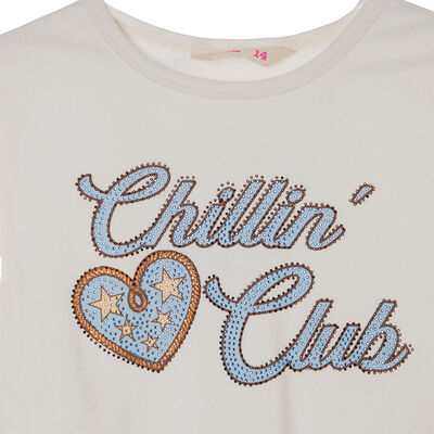 Imagen 2 del producto Polera Manga Larga Niña Mila Crudo, Grafito