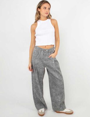 Imagen 2 del producto Jeans Indigo Baggy Mujer Icono Gris