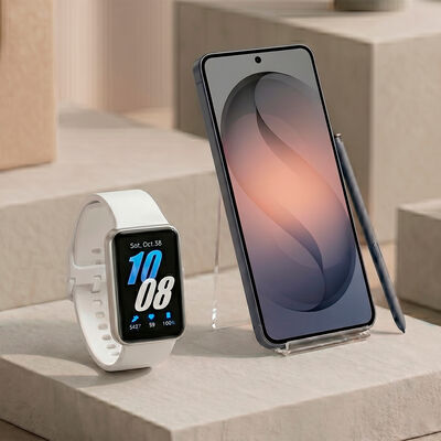 Combo Samsung Galaxy S26 Ultra 256GB 6.9? Negro + Smartwatch Samsung Galaxy Fit 3 Silver