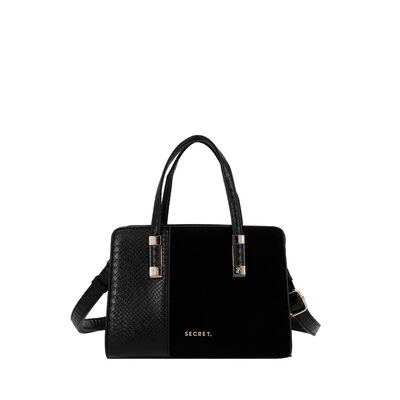 Cartera Bandolera Secret Zagreb SC7 Peque&ntilde;a Negro